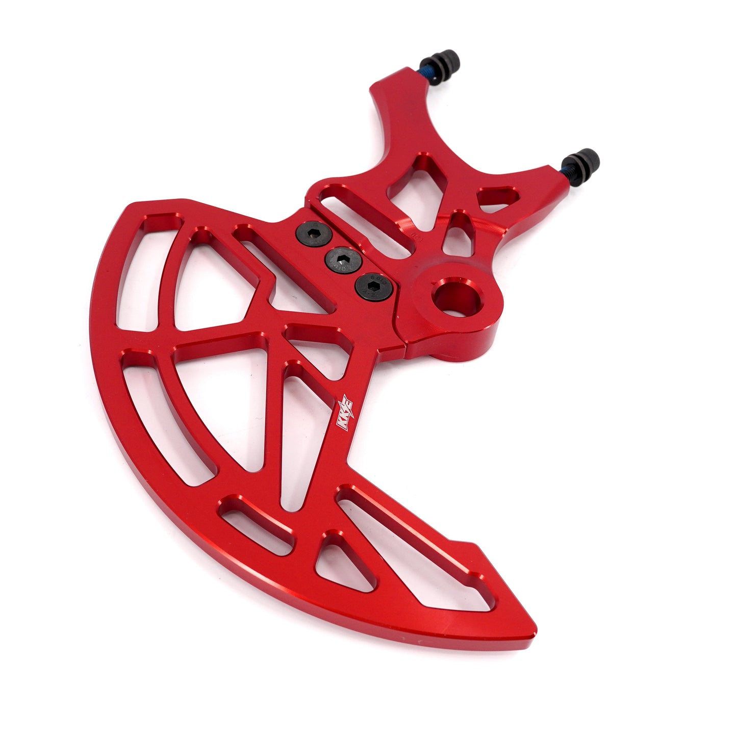 Aluminum Rear Brake Disc Guard Fit Rawrr Mantis, Mantis X Red and Black