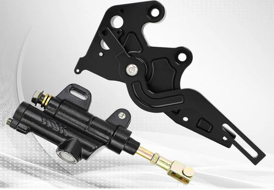 Rawrr Mantis X Foot Brake Kit Only with custom Foot Brake Brackets for both sides