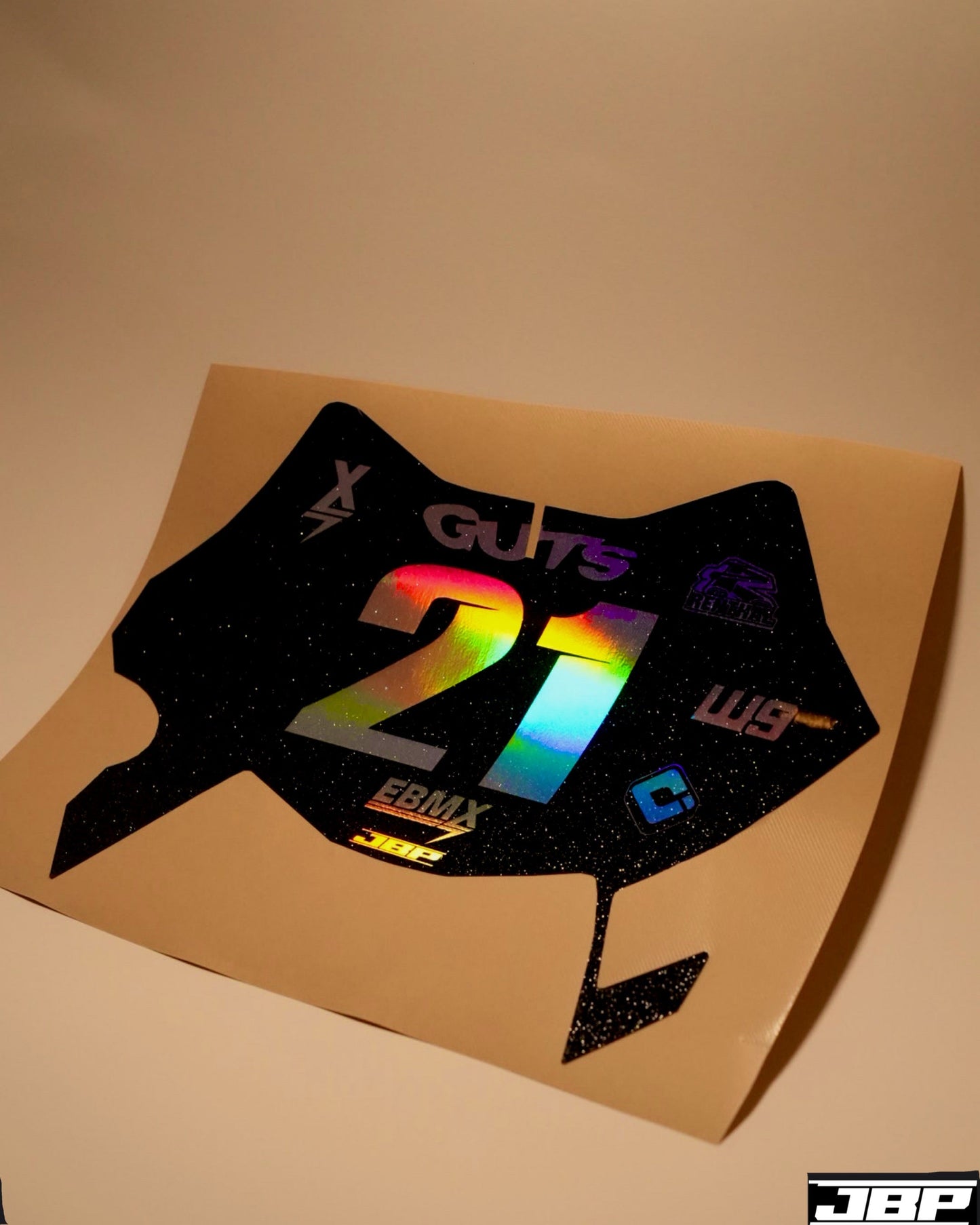 Predesigned UltraBee Plate Decal (FOR V2 AND V1 LIGHT KITS)