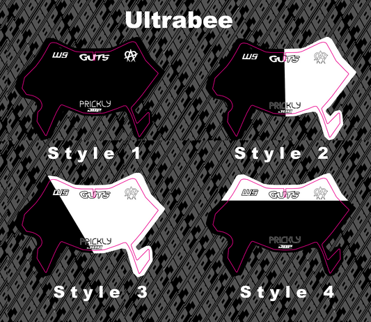 Predesigned UltraBee Plate Decal (FOR V2 AND V1 LIGHT KITS)