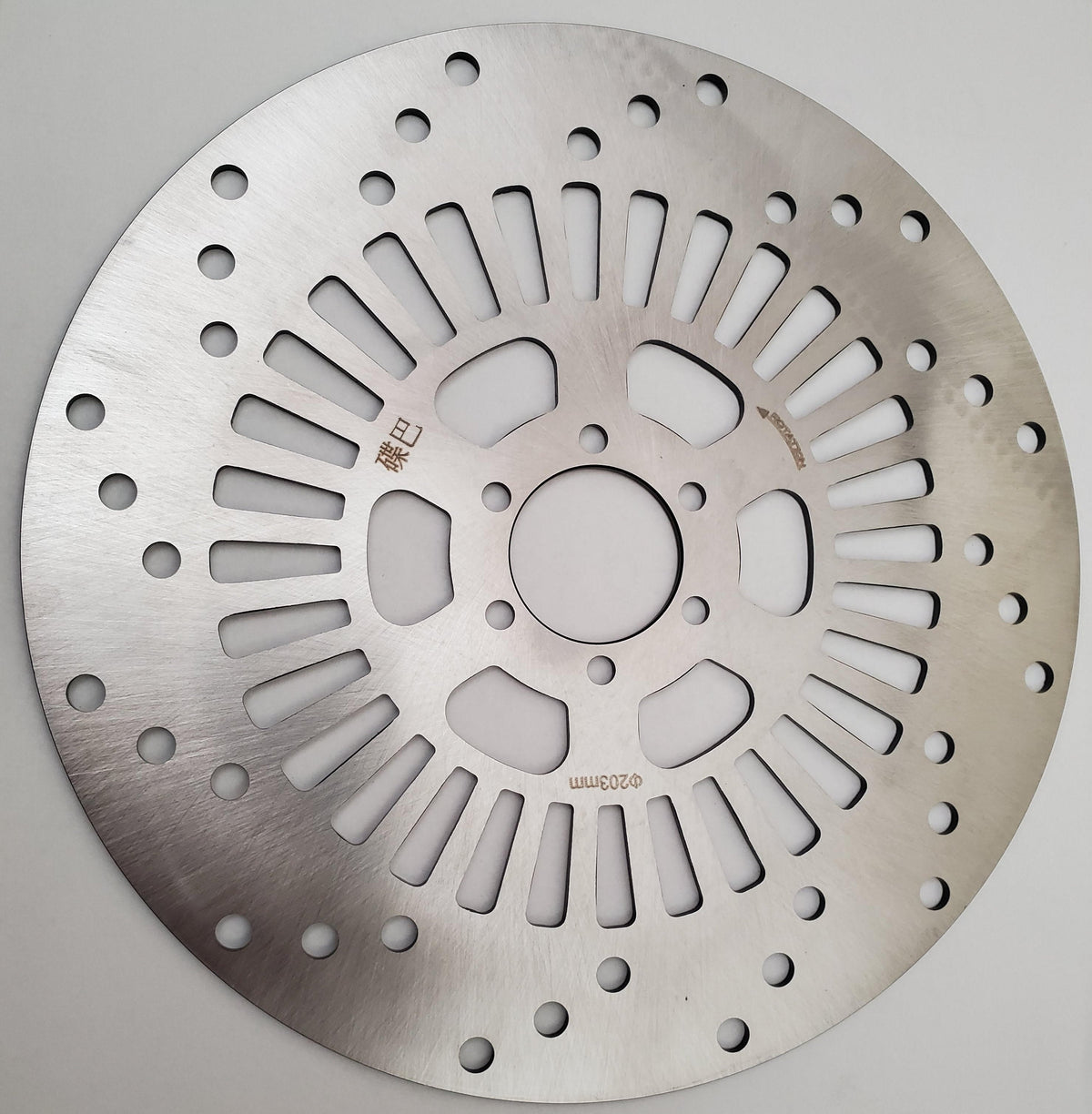 203MM Upgraded Rotor for Rawr Mantis X (Pre-2025 Mantis x w/ 44 BCD bolt pattern)