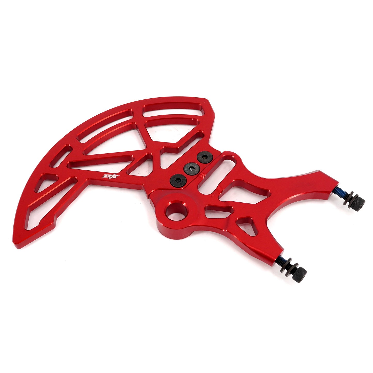 Aluminum Rear Brake Disc Guard Fit Rawrr Mantis, Mantis X Red and Black
