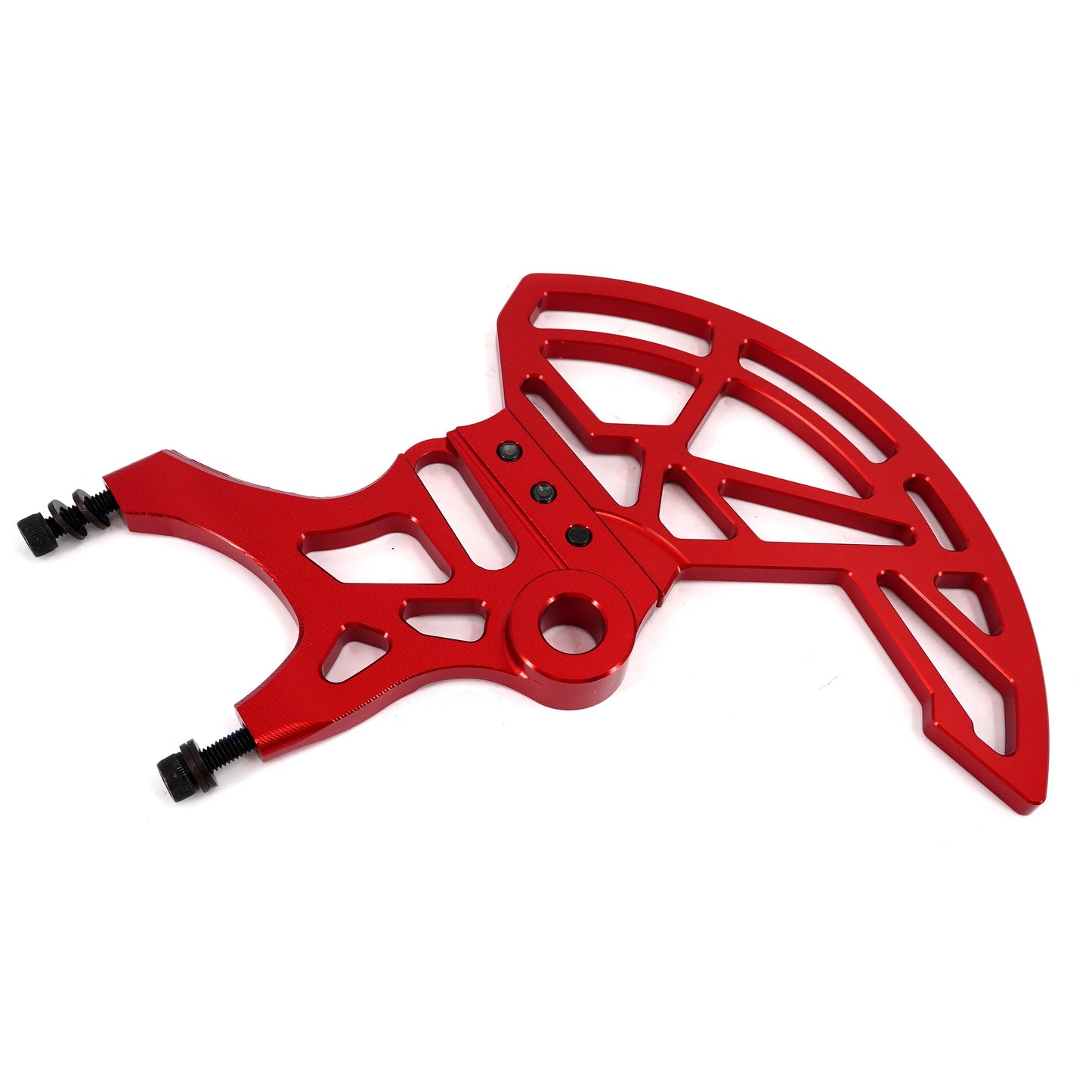 Aluminum Rear Brake Disc Guard Fit Rawrr Mantis, Mantis X Red and Black