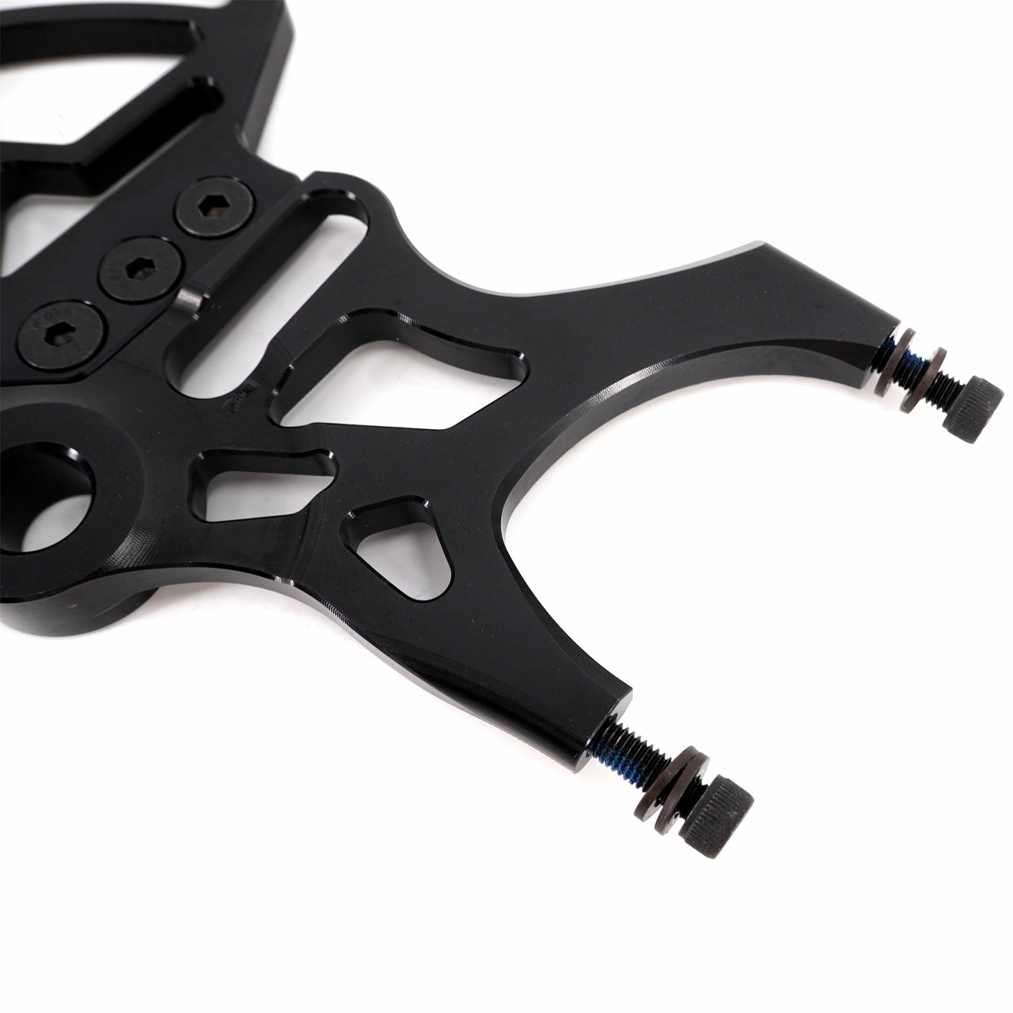 Aluminum Rear Brake Disc Guard Fit Rawrr Mantis, Mantis X Red and Black