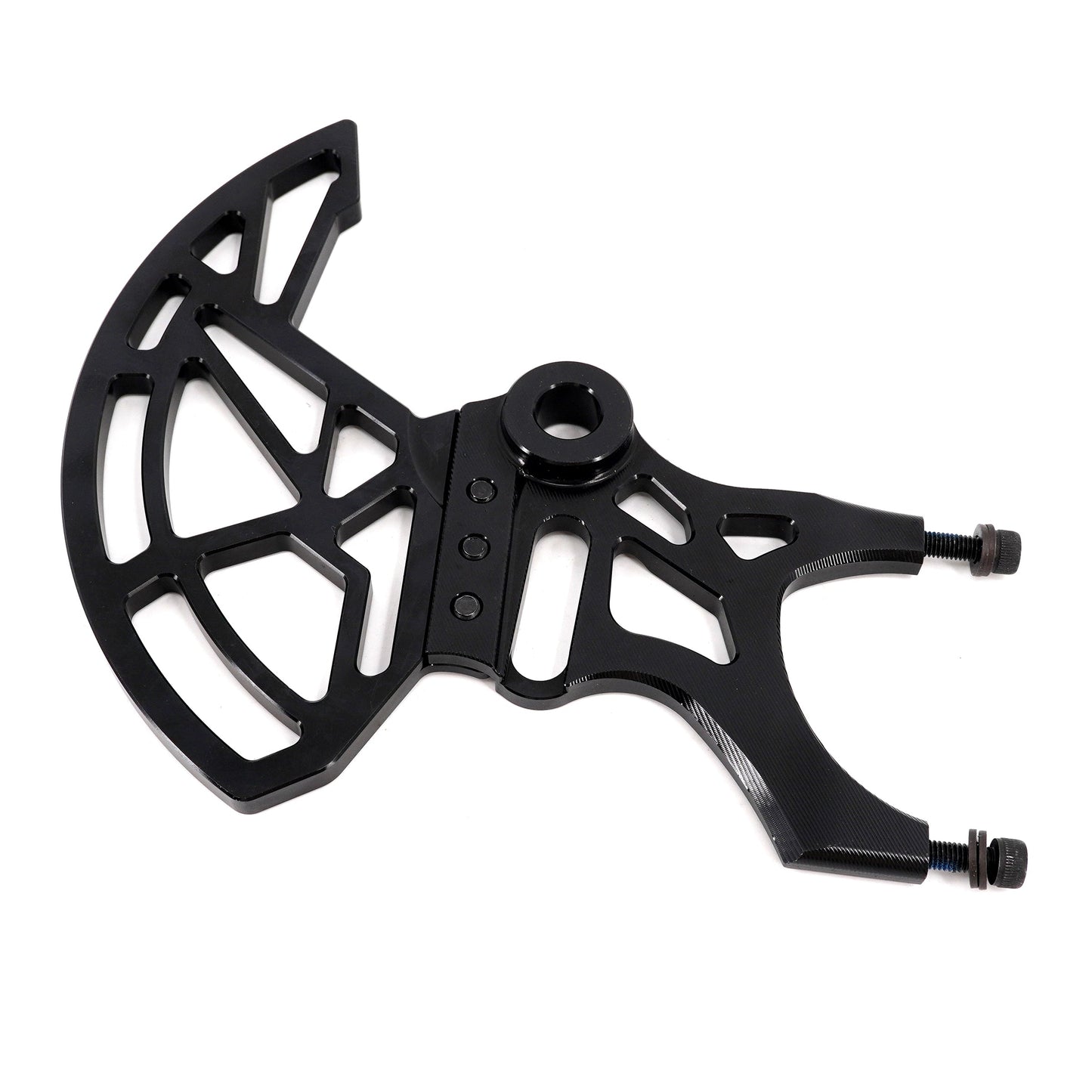 Aluminum Rear Brake Disc Guard Fit Rawrr Mantis, Mantis X Red and Black