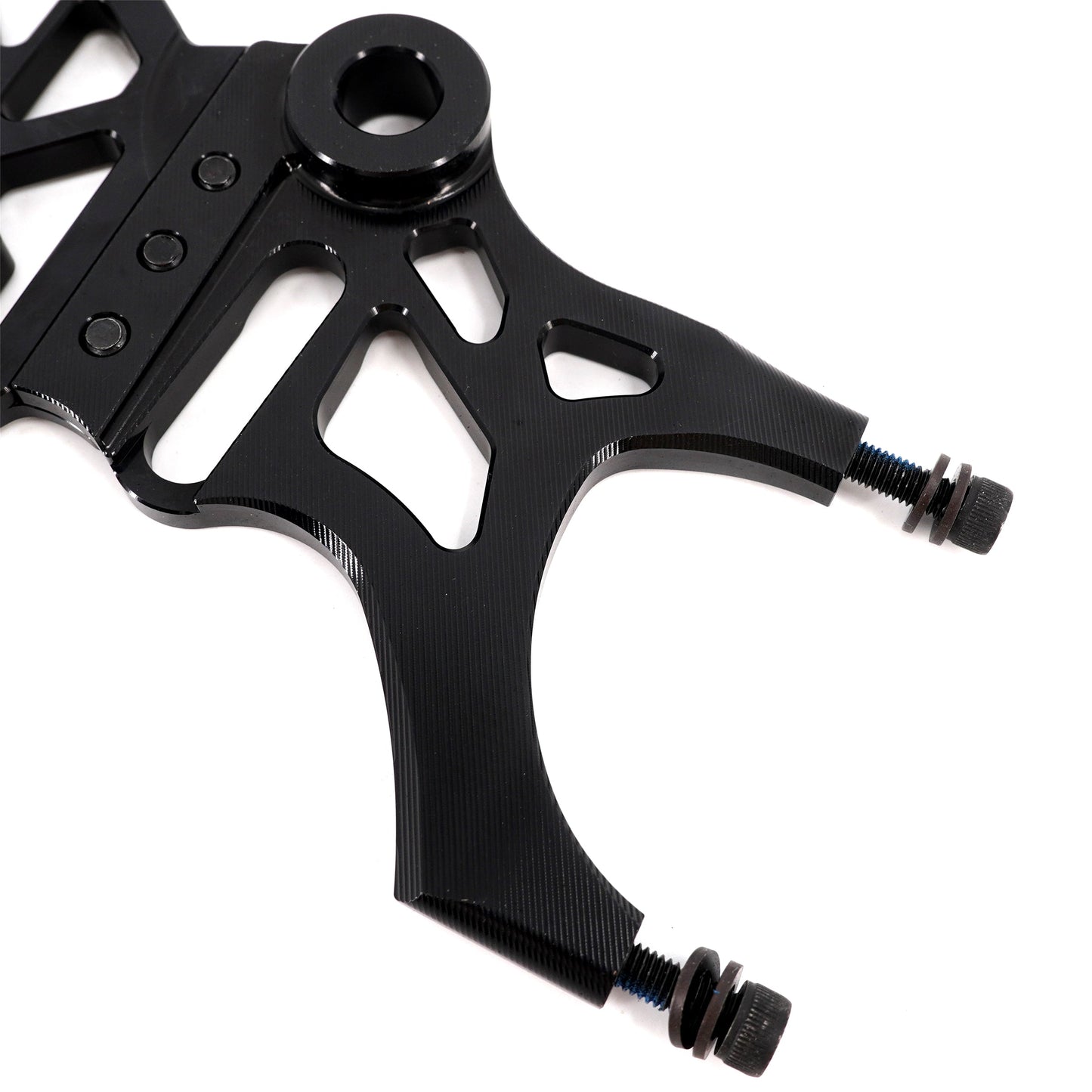 Aluminum Rear Brake Disc Guard Fit Rawrr Mantis, Mantis X Red and Black