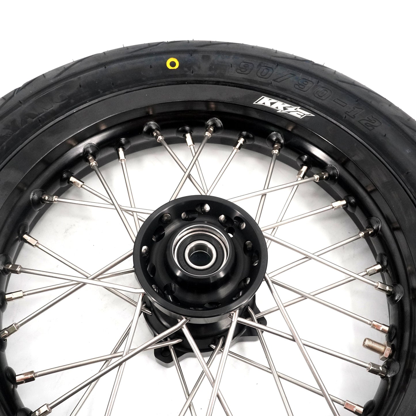 KKE 1.85*12’‘ & 2.15*12’‘ E-Bike Mini Wheels Kit with Tires Fit For Rawrr Mantis X 2024-2025 Black