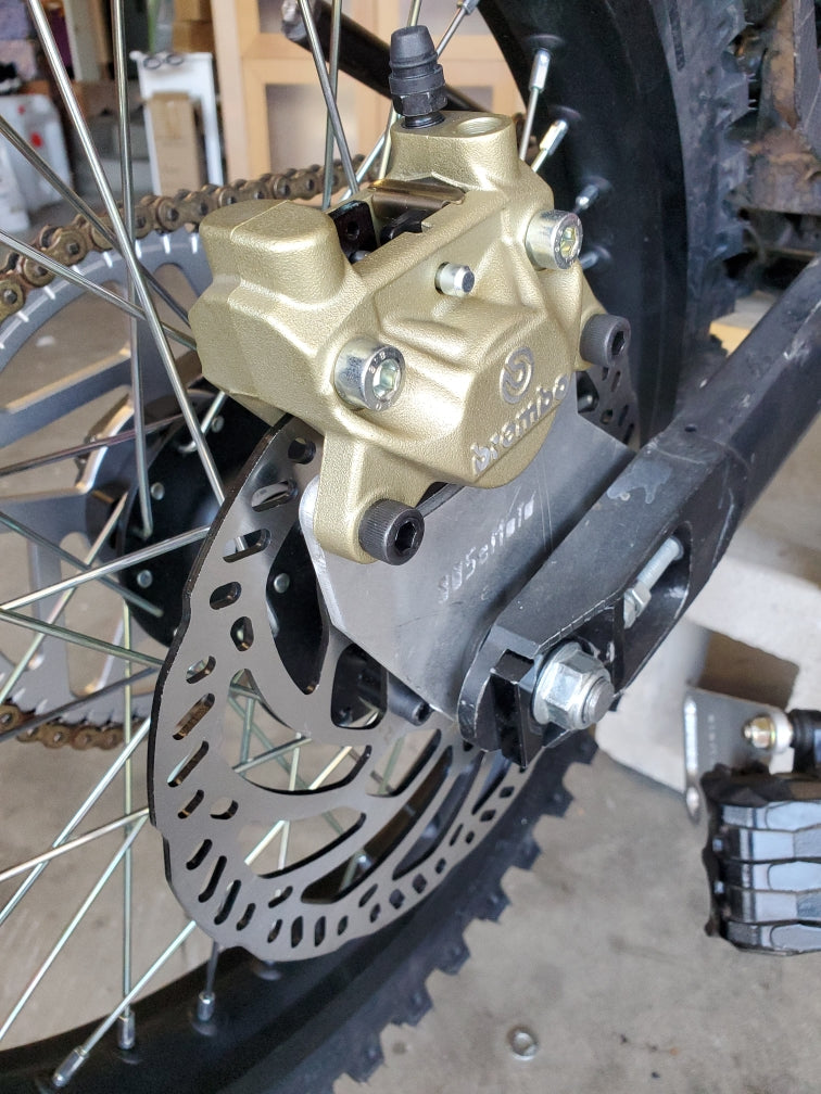 Brembo - (220mm Rotor Required) Rawrr Mantis X Rear Brake Upgrade Kit