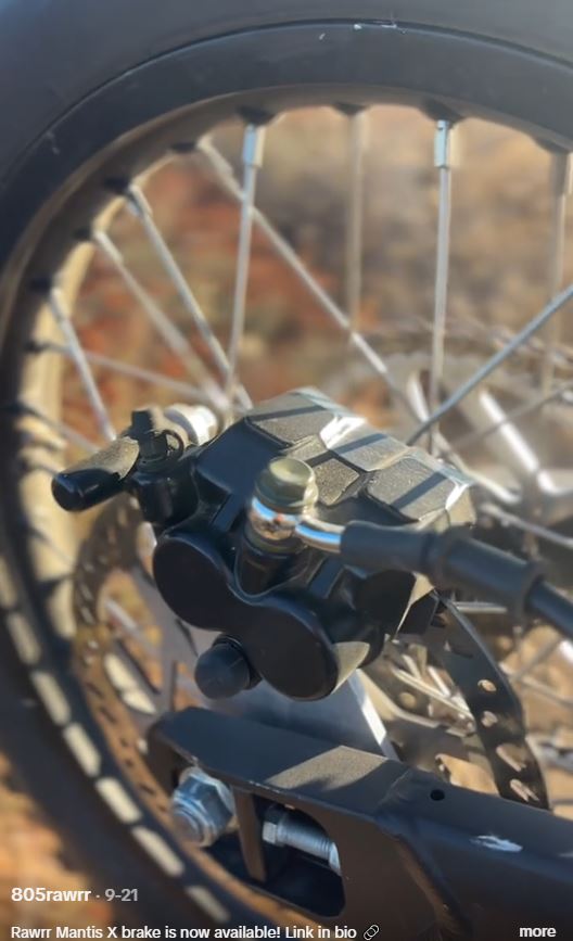 Rawrr Mantis X Front & Rear Brake Upgrade Kit