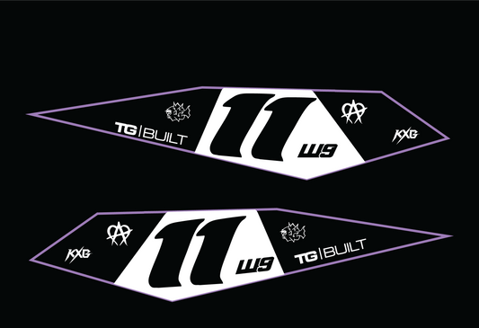 LBX Side Fender Decals