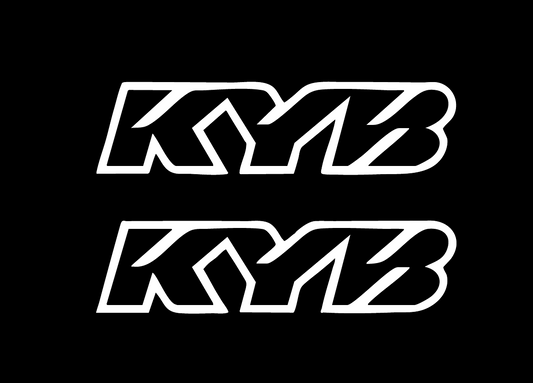 KYB Fork Stickers