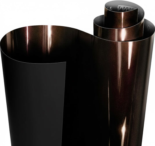 BROWN METALLIC VINYL WRAP