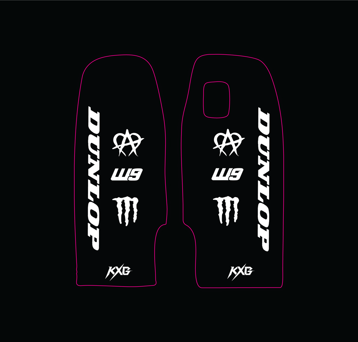 Yozma Fork Gaurd Decals
