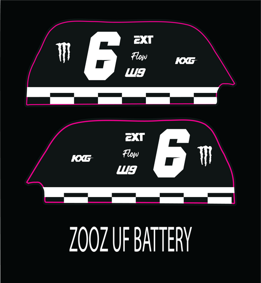 Zooz Battery Decals